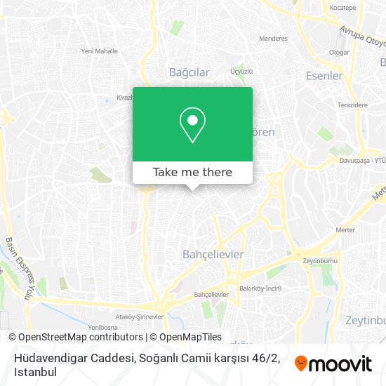 Hüdavendigar Caddesi, Soğanlı Camii karşısı 46 / 2 map