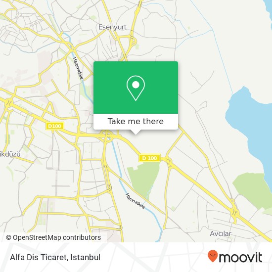 Alfa Dis Ticaret map