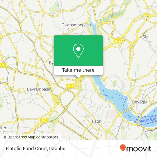 Flatofis Food Court map
