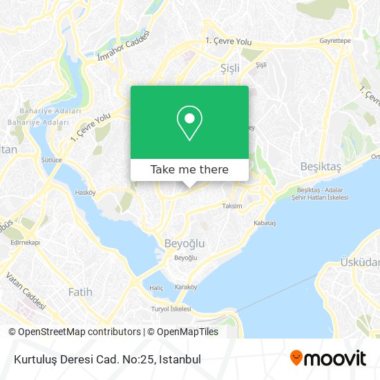 Kurtuluş Deresi Cad. No:25 map