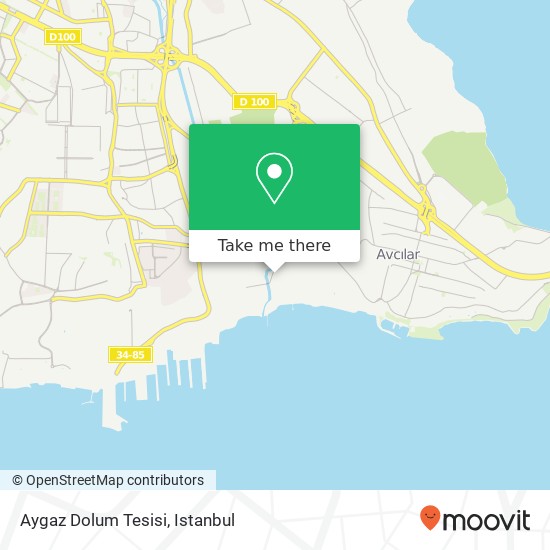 Aygaz Dolum Tesisi map