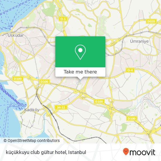 küçükkuyu club gültur hotel map