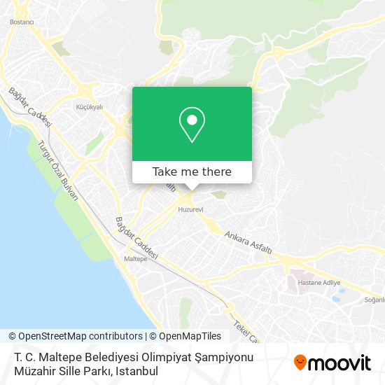 T. C. Maltepe Belediyesi Olimpiyat Şampiyonu Müzahir Sille Parkı map