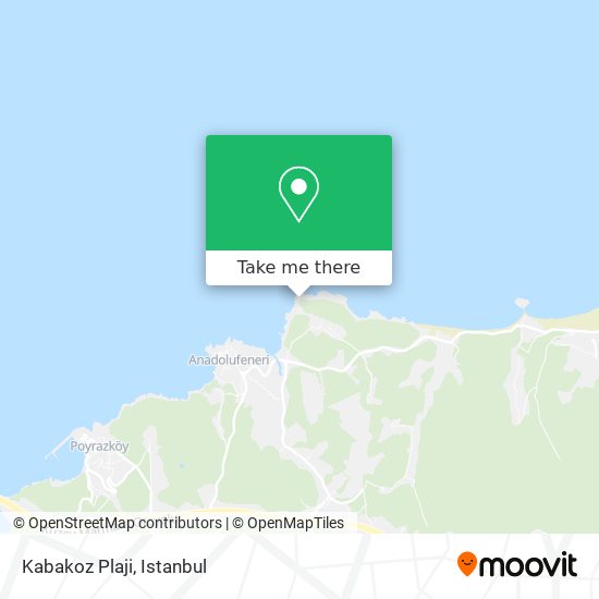 Kabakoz Plaji map