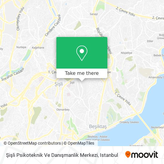 Şişli Psikoteknik Ve Danışmanlik Merkezi map