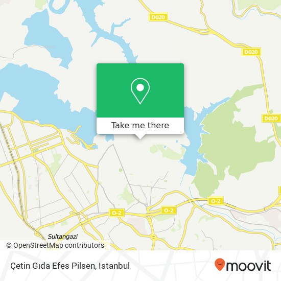 Çetin Gıda Efes Pilsen map
