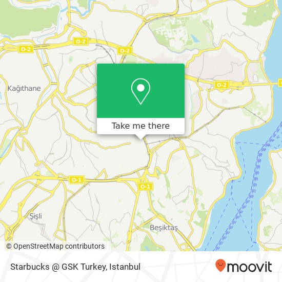 Starbucks @ GSK Turkey map