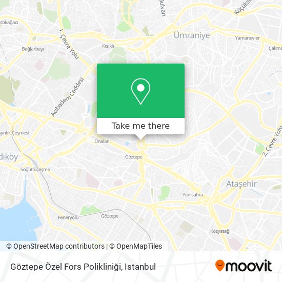 Göztepe Özel Fors Polikliniği map