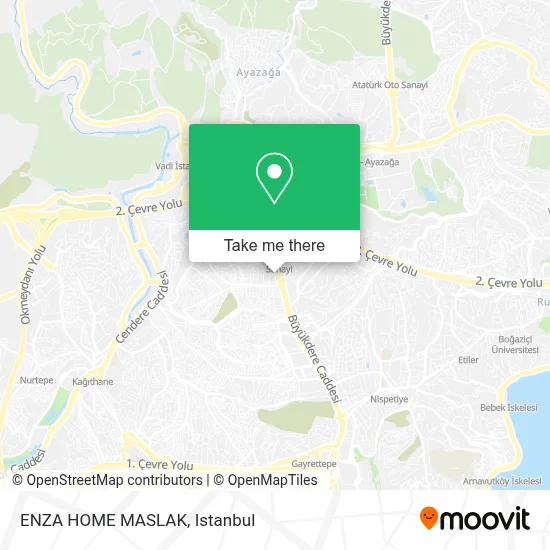 ENZA HOME MASLAK map