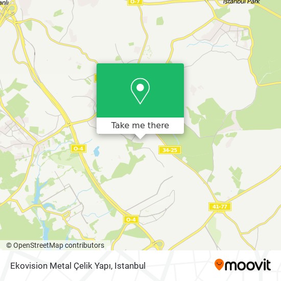 Ekovision Metal Çelik Yapı map