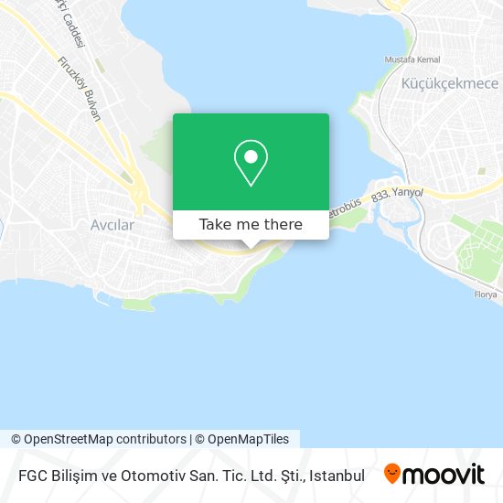 FGC Bilişim ve Otomotiv San. Tic. Ltd. Şti. map