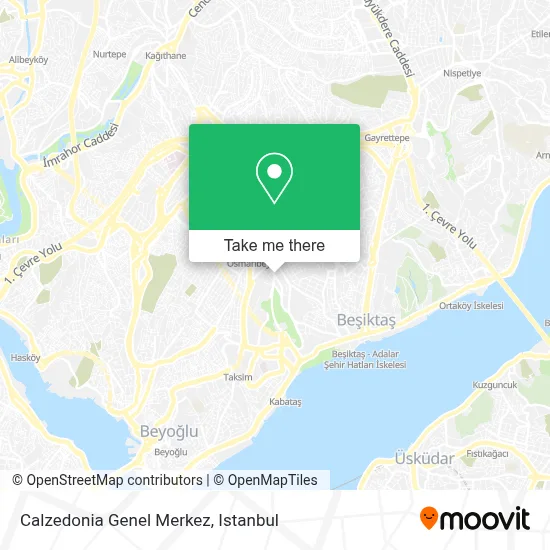 Calzedonia Genel Merkez map