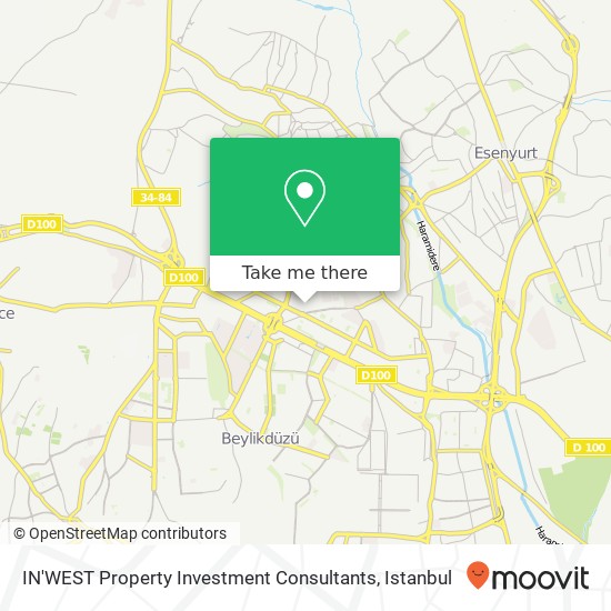 IN'WEST Property Investment Consultants map