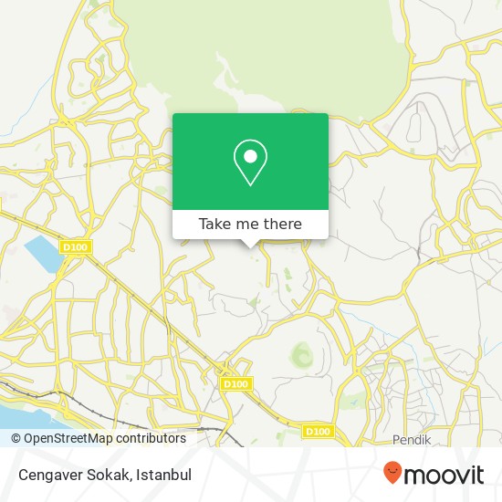 Cengaver Sokak map