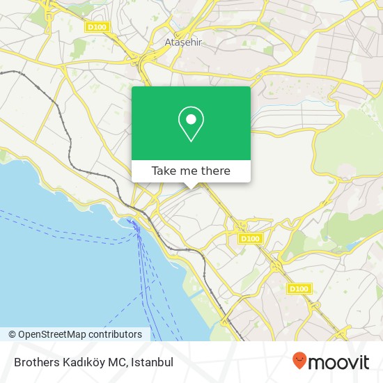 Brothers Kadıköy MC map