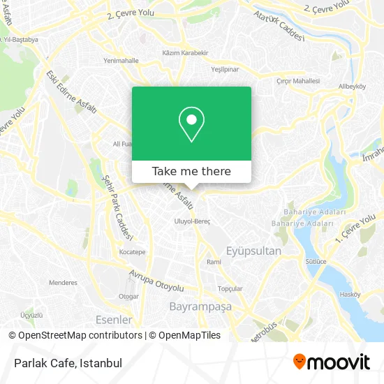 Parlak Cafe map