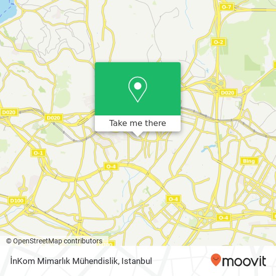 İnKom Mimarlık Mühendislik map