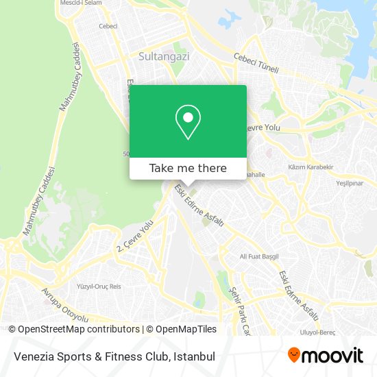 Venezia Sports & Fitness Club map