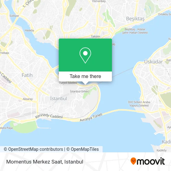 Momentus Merkez Saat map