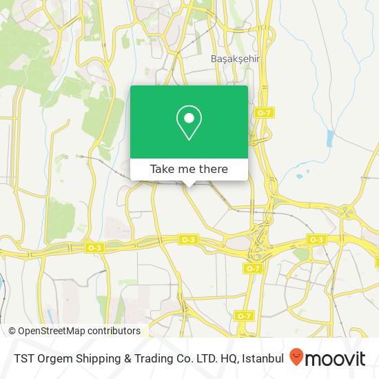 TST Orgem Shipping & Trading Co. LTD. HQ map