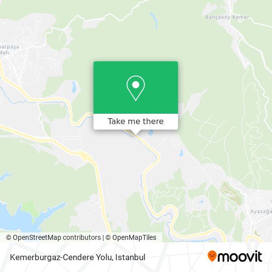 Kemerburgaz-Cendere Yolu map