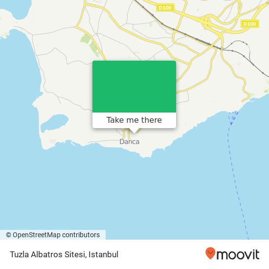 Tuzla Albatros Sitesi map