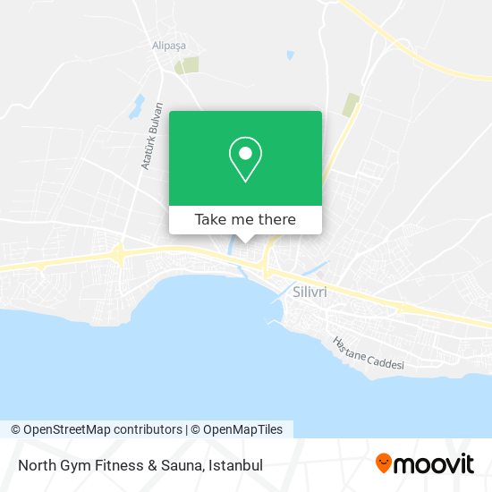 North Gym Fitness & Sauna map