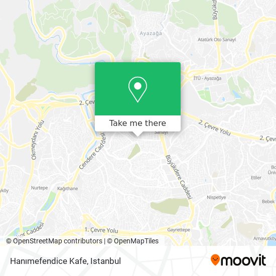 Hanımefendice Kafe map