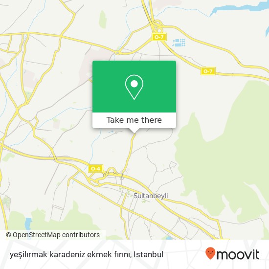 yeşilırmak karadeniz ekmek fırını map