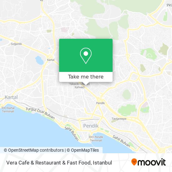 Vera Cafe & Restaurant & Fast Food map