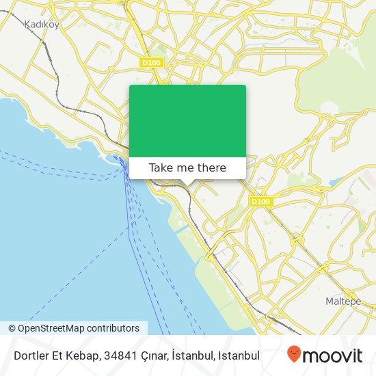 Dortler Et Kebap, 34841 Çınar, İstanbul map