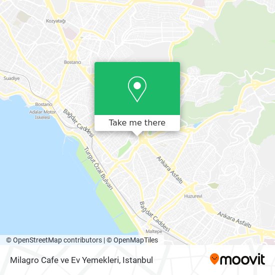 Milagro Cafe ve Ev Yemekleri map