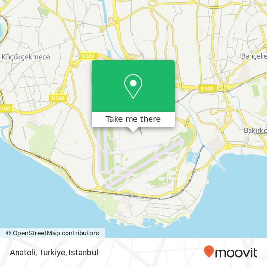 Anatoli, Türkiye map