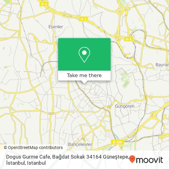 Dogus Gurme Cafe, Bağdat Sokak 34164 Güneştepe, İstanbul map