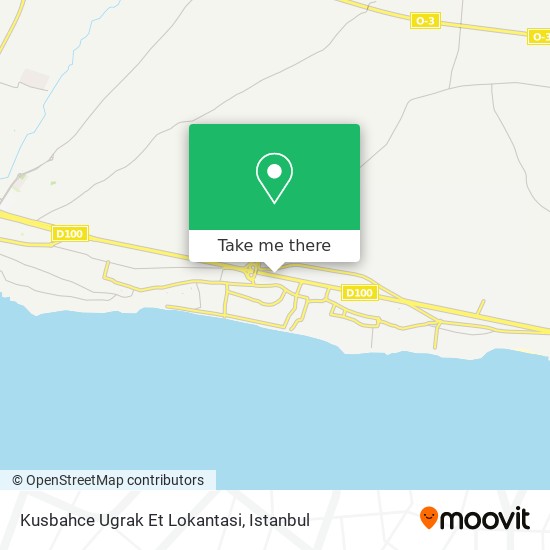 Kusbahce Ugrak Et Lokantasi map