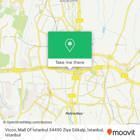 Vicco, Mall Of İstanbul 34490 Ziya Gökalp, İstanbul map