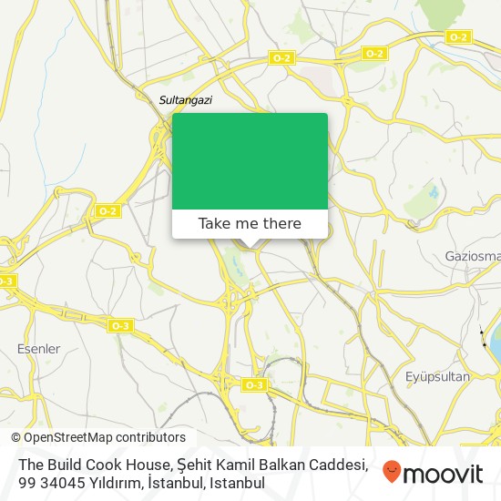 The Build Cook House, Şehit Kamil Balkan Caddesi, 99 34045 Yıldırım, İstanbul map