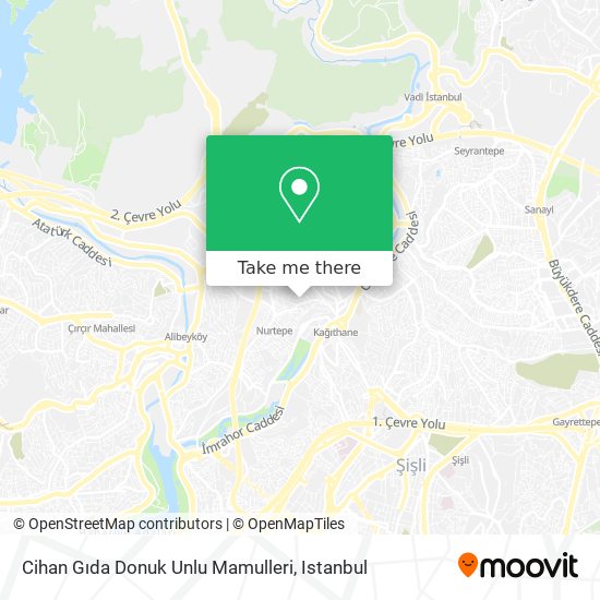 Cihan Gıda Donuk Unlu Mamulleri map