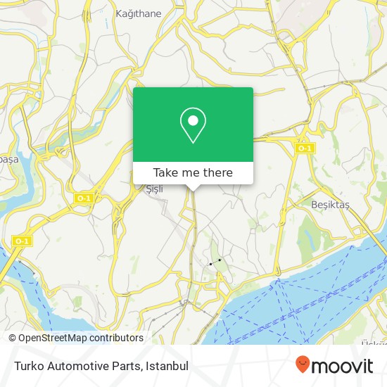 Turko Automotive Parts map