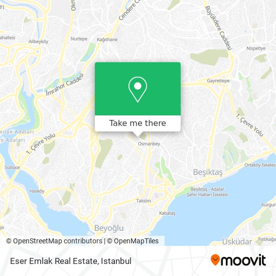 Eser Emlak  Real Estate map
