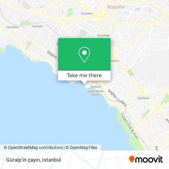 Güralp'in çayırı map