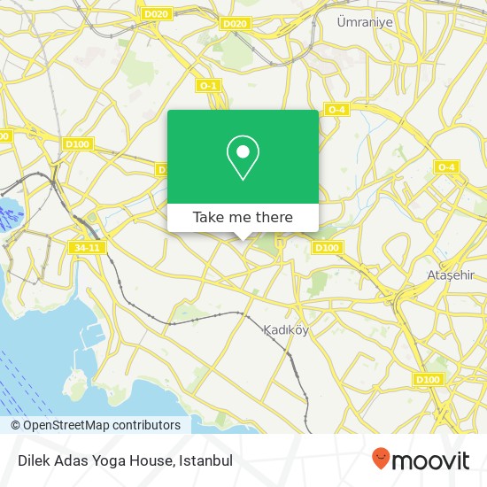 Dilek Adas Yoga House map