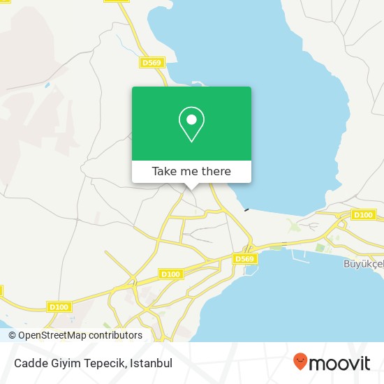 Cadde Giyim Tepecik map