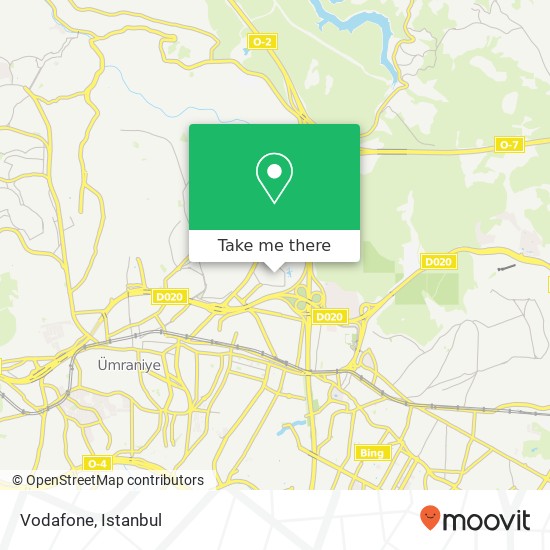 Vodafone map