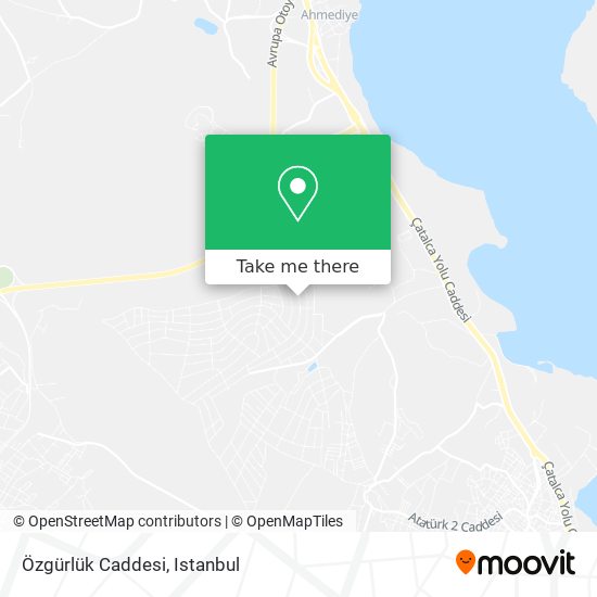 Özgürlük Caddesi map