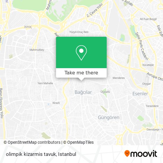 olimpik kizarmis tavuk map