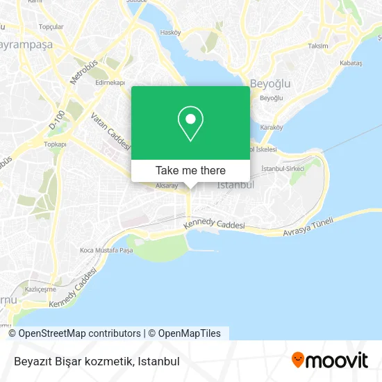 Beyazıt Bişar kozmetik map