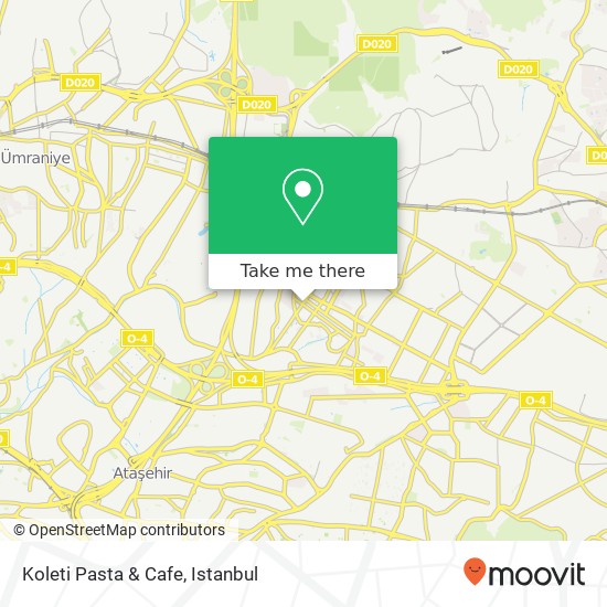 Koleti Pasta & Cafe map