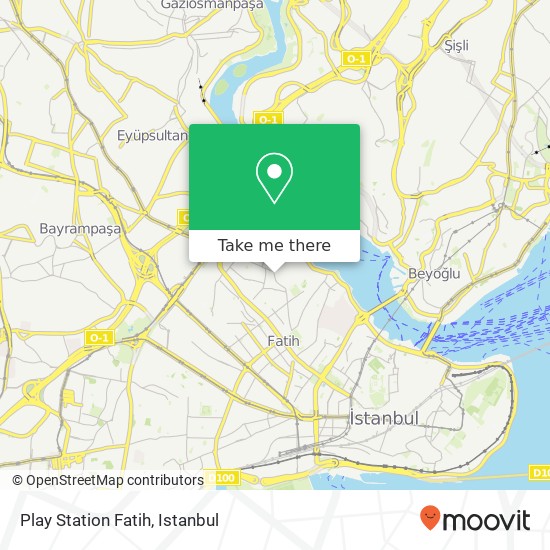 Play Station Fatih map