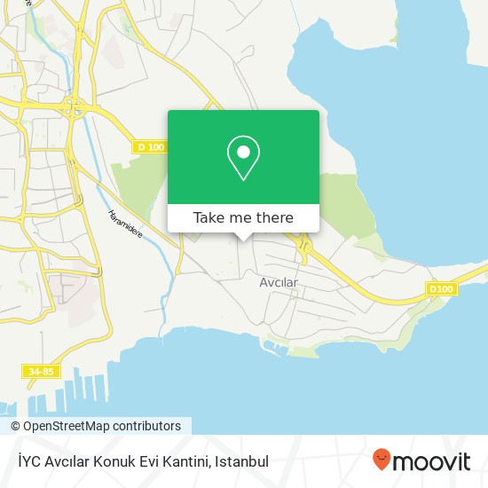 İYC Avcılar Konuk Evi Kantini map